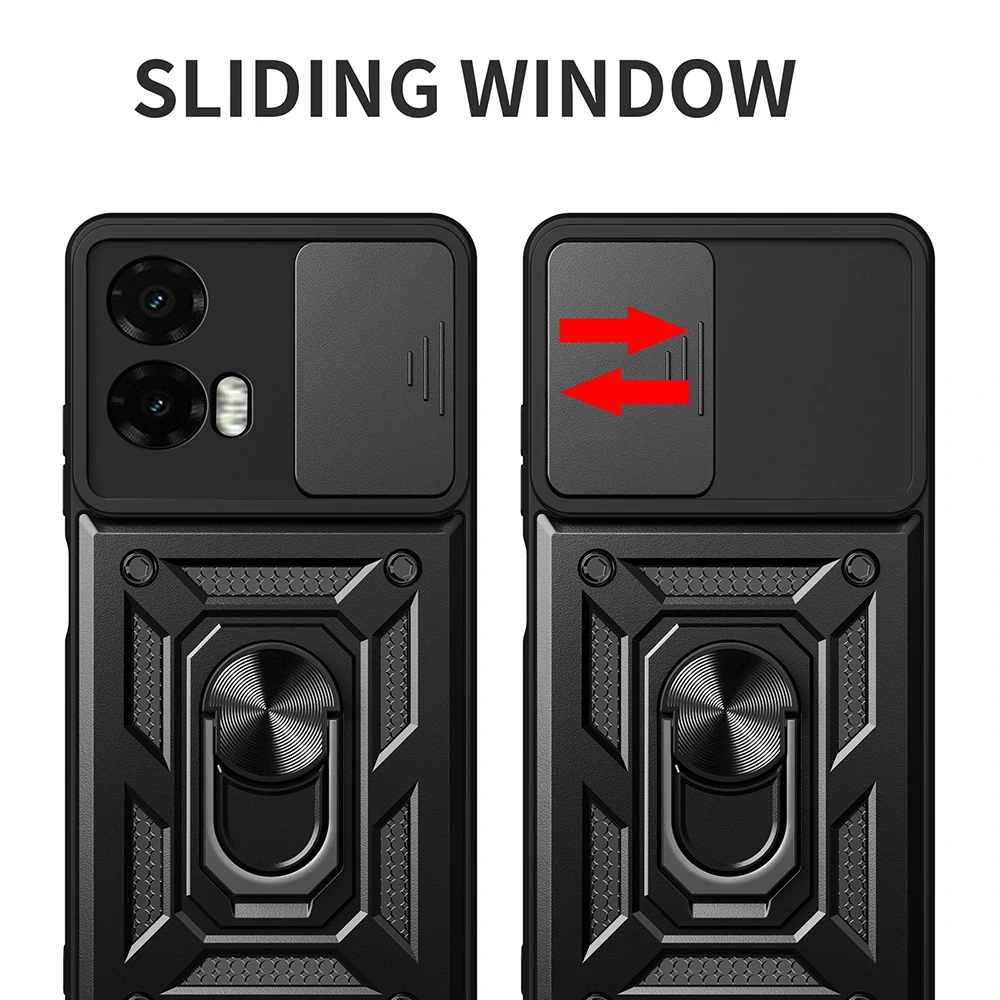 Kryt Motorola Moto G35 Techsuit CamShield Pro černý