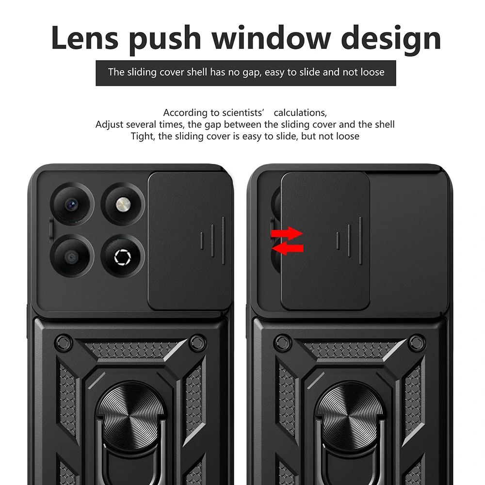 Kryt Honor X6b Techsuit CamShield Pro černý