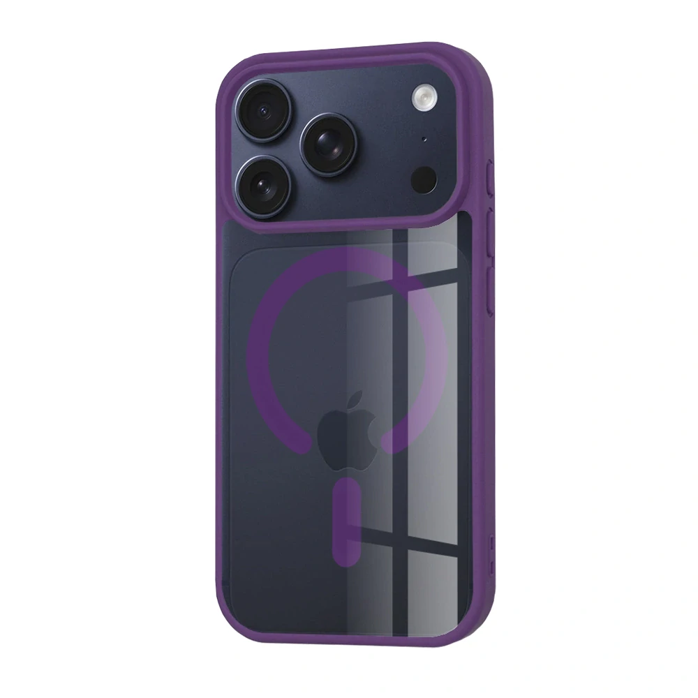Kryt iPhone 17 Pro, Techsuit - MagSafe Pro, fialový