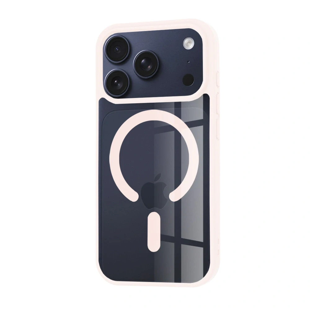 Kryt iPhone 17 Pro, Techsuit - MagSafe Pro, růžový