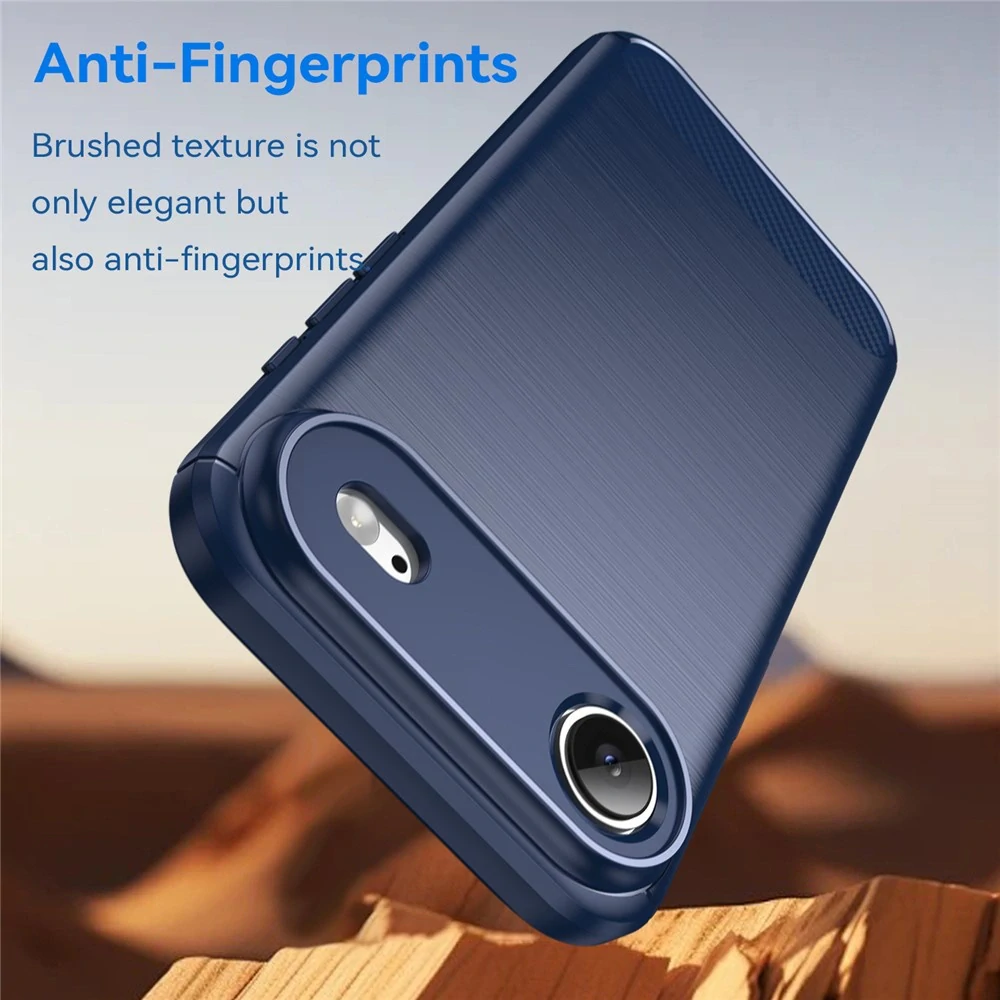 Kryt iPhone 17 Air, Armored Carbon modrý