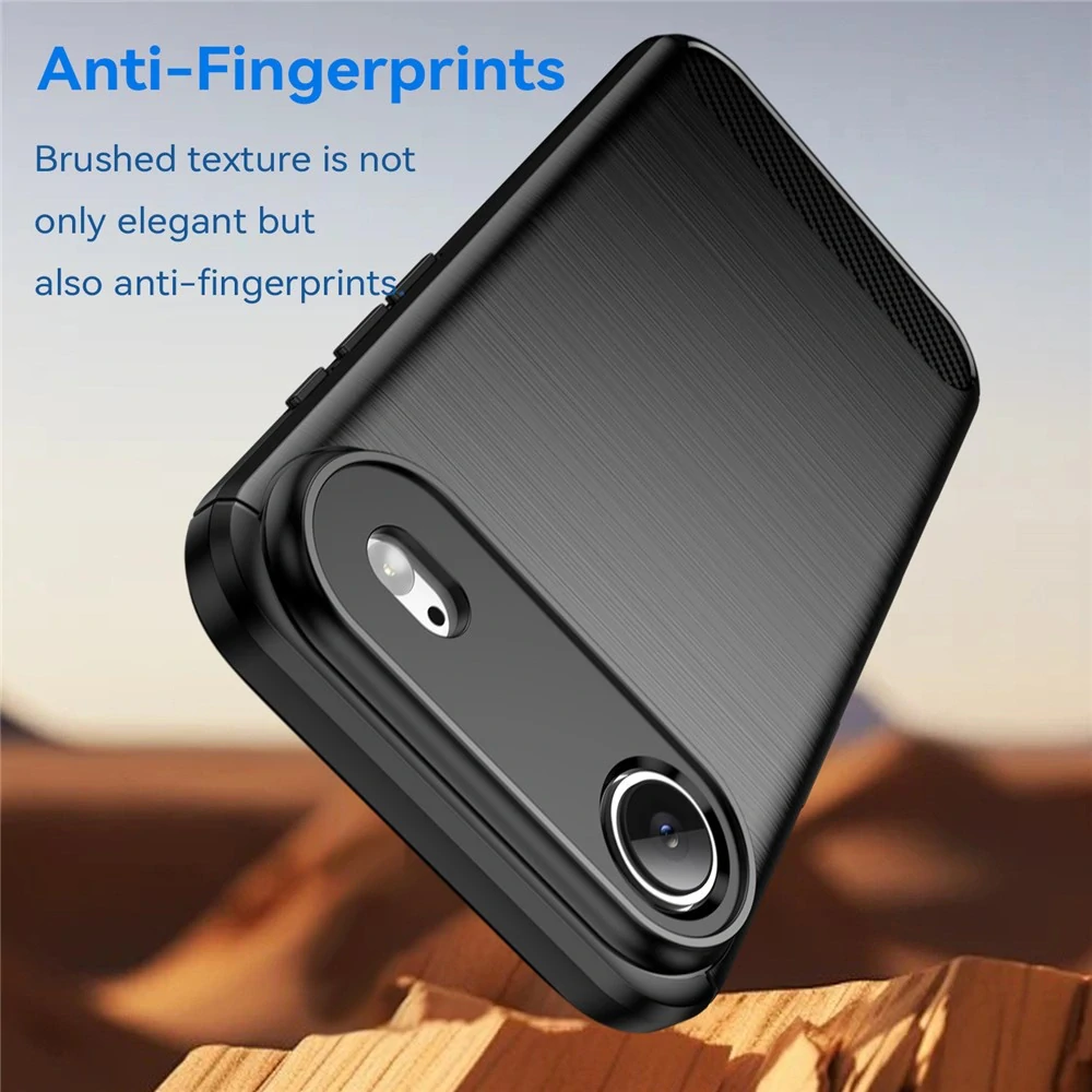Kryt iPhone 17 Air, Armored Carbon černý