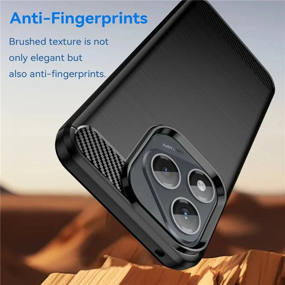 Kryt Honor 400 Lite, Armored Carbon modrý