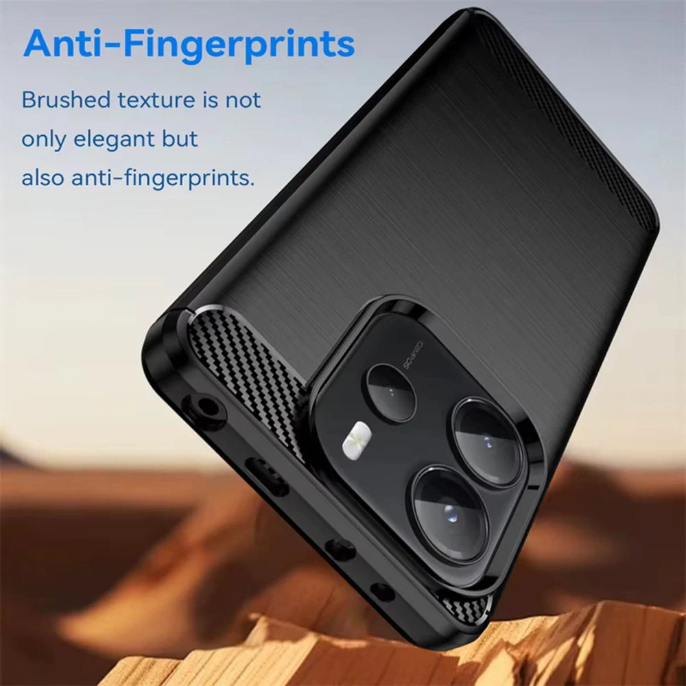 Kryt Xiaomi Redmi Note 14 4G, Techsuit CarbonFiber modrý