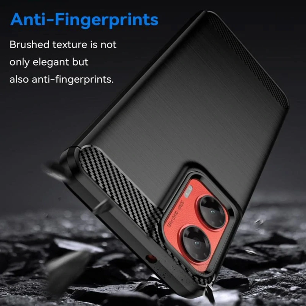 Kryt Motorola Moto G75, Armored Carbon modrý