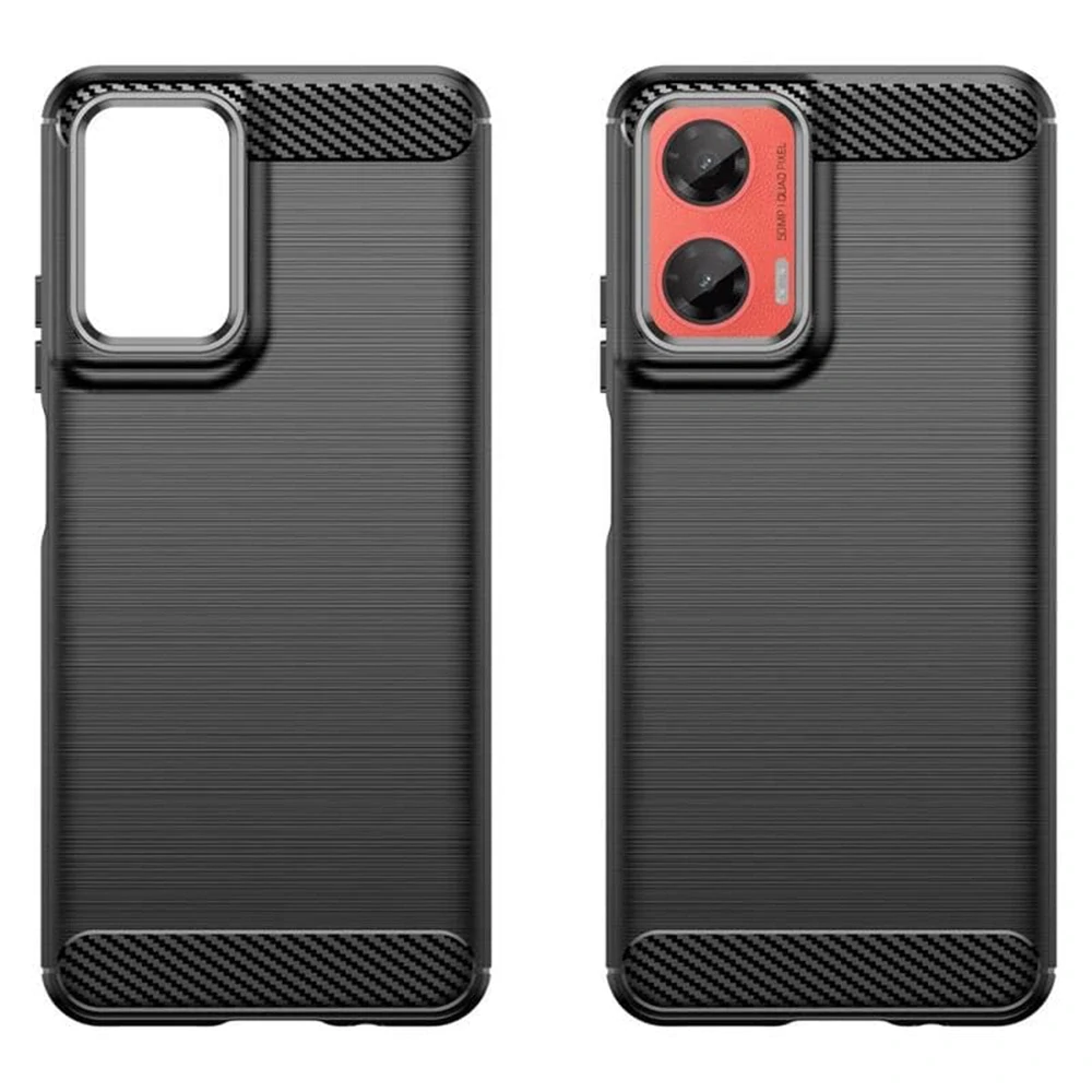 Kryt Motorola Moto G55, Armored Carbon modrý