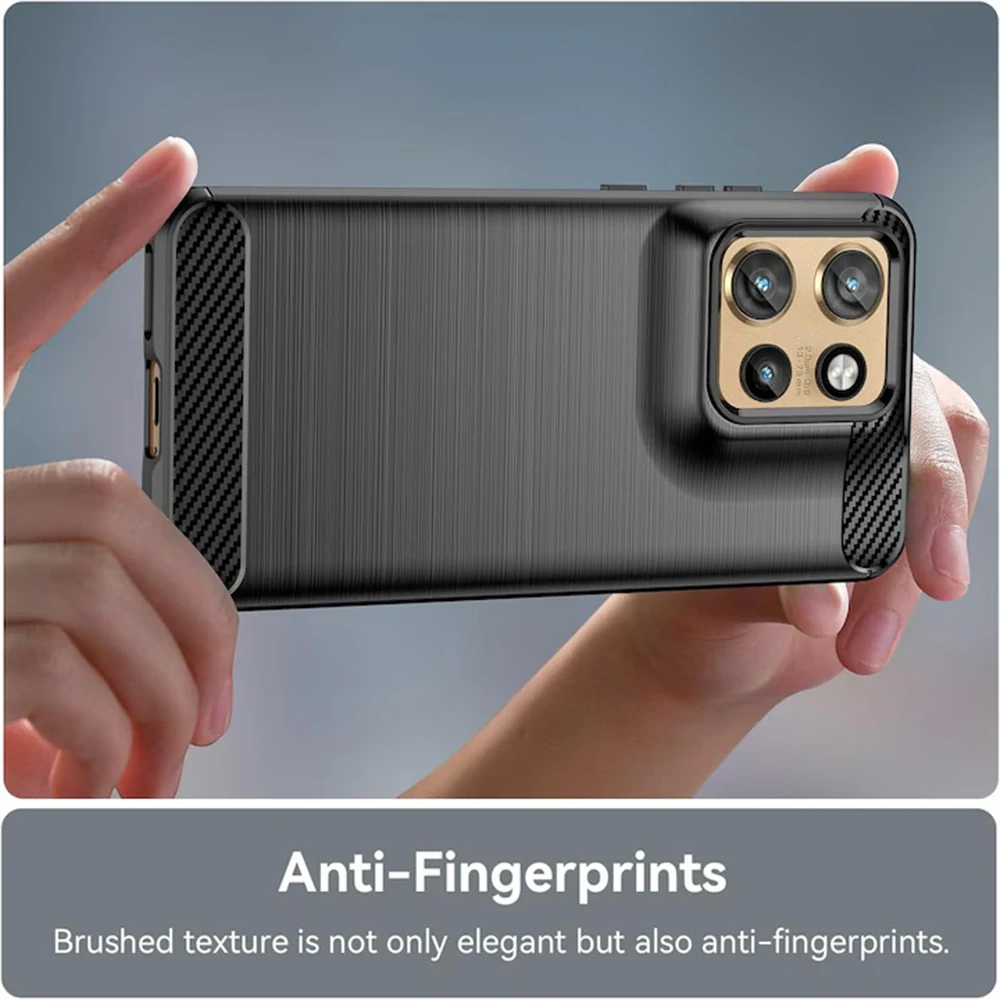 Kryt Motorola EDGE 50 Neo / 60 Neo Armored Carbon černý