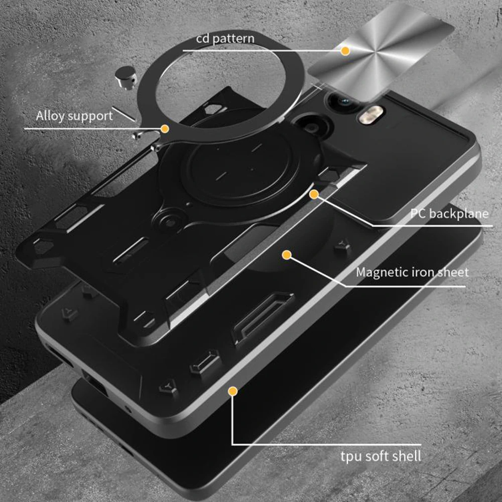 Kryt Motorola Moto G05 /E15 Techsuit CamGuard Pro - černý