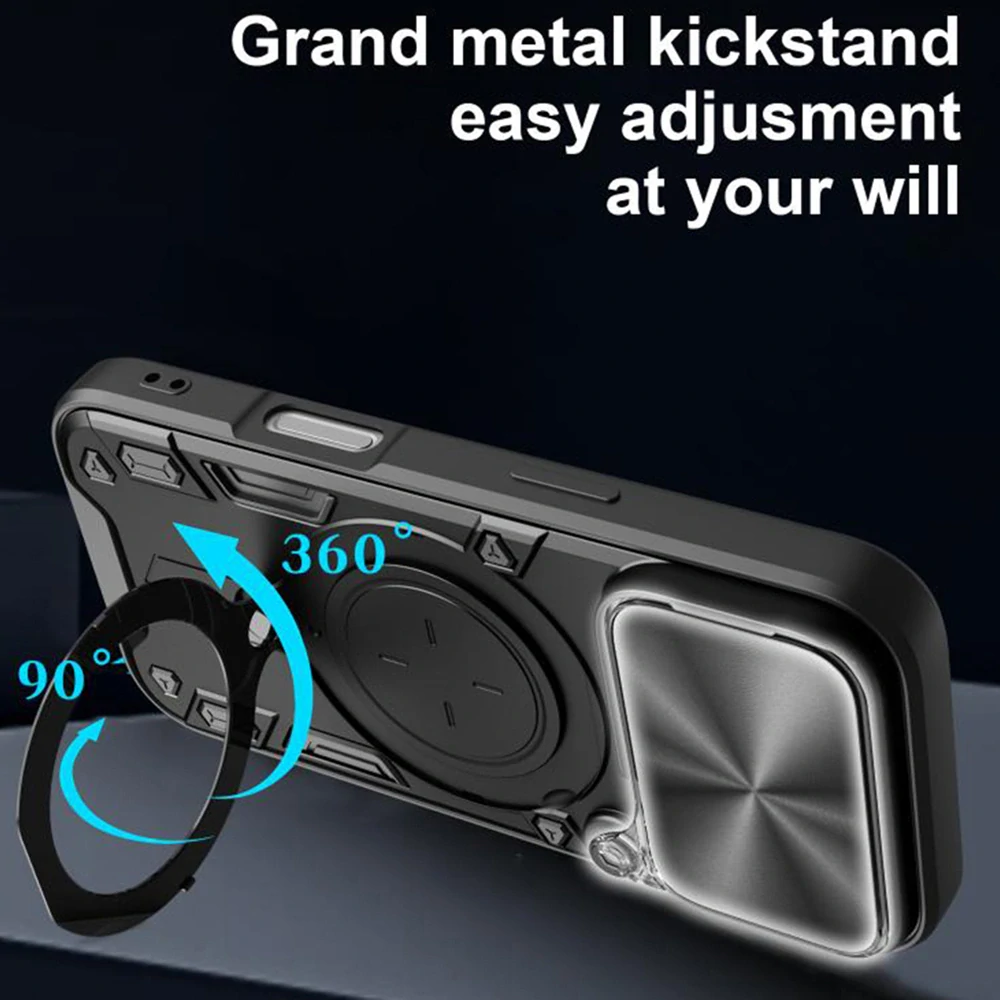 Kryt iPhone 17 Pro Max, Techsuit CamGuard Pro - černý