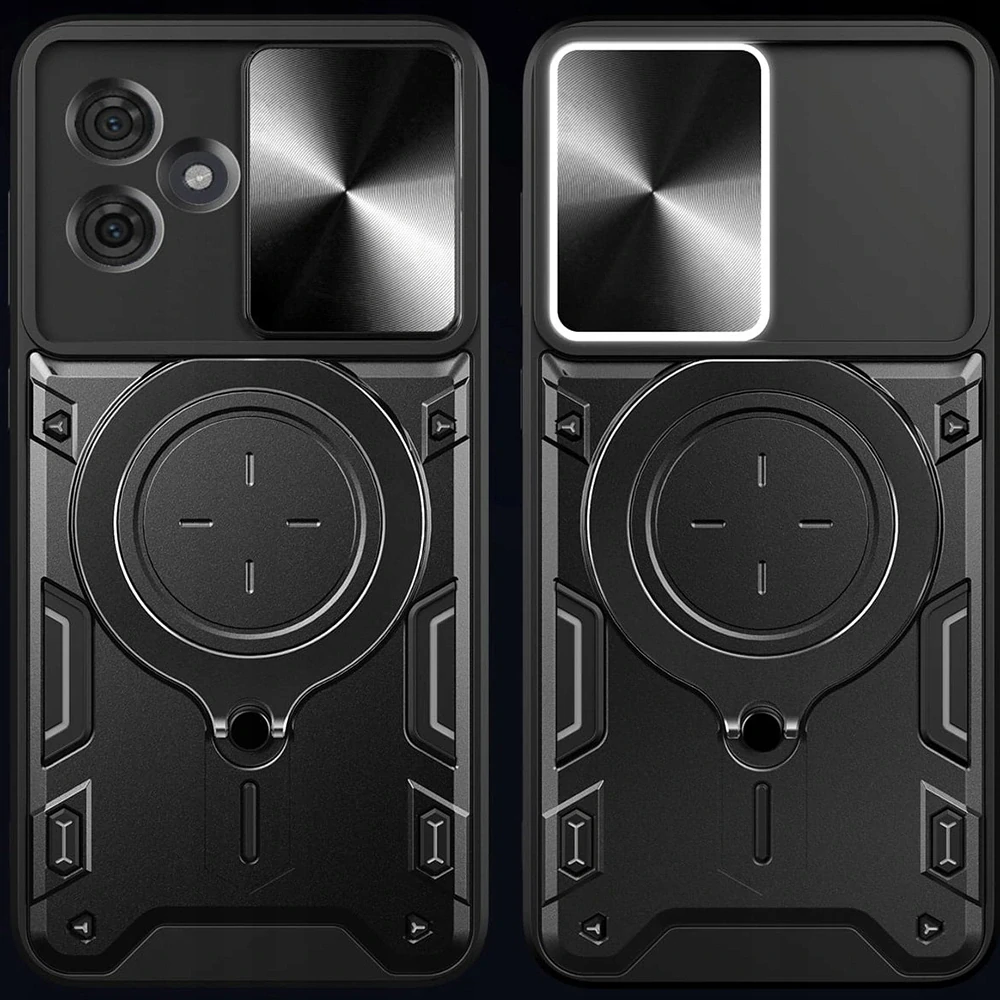 Kryt Motorola Moto G75 Techsuit CamGuard Pro - fialový