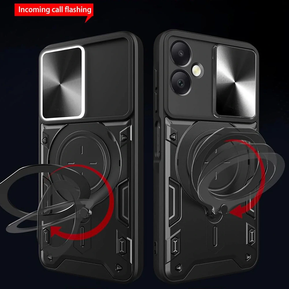 Kryt Honor 200 Smart / X7c Techsuit CamGuard Pro - černý
