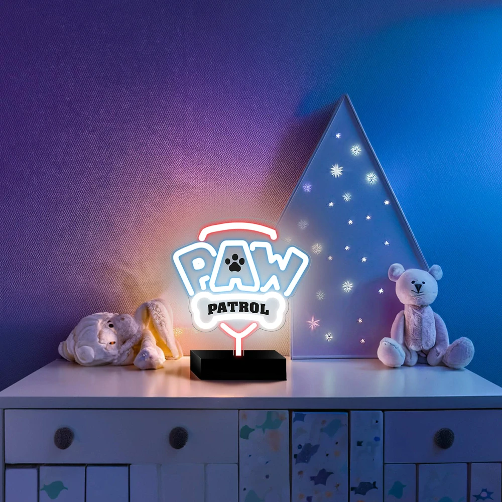 dekorativní LED neon Tlapková patrola - Logo