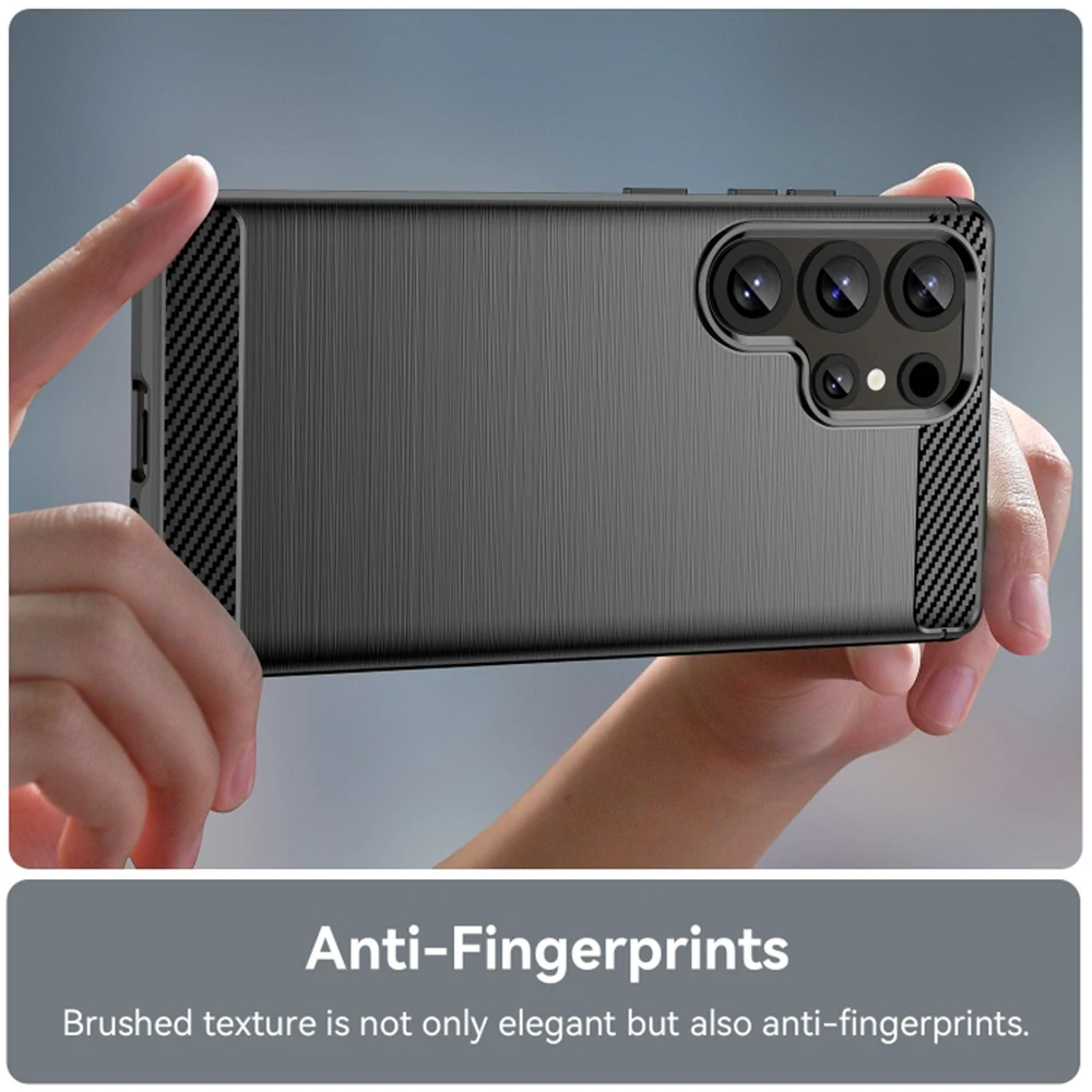 Kryt Samsung Galaxy S25 Ultra Armored Carbon černý