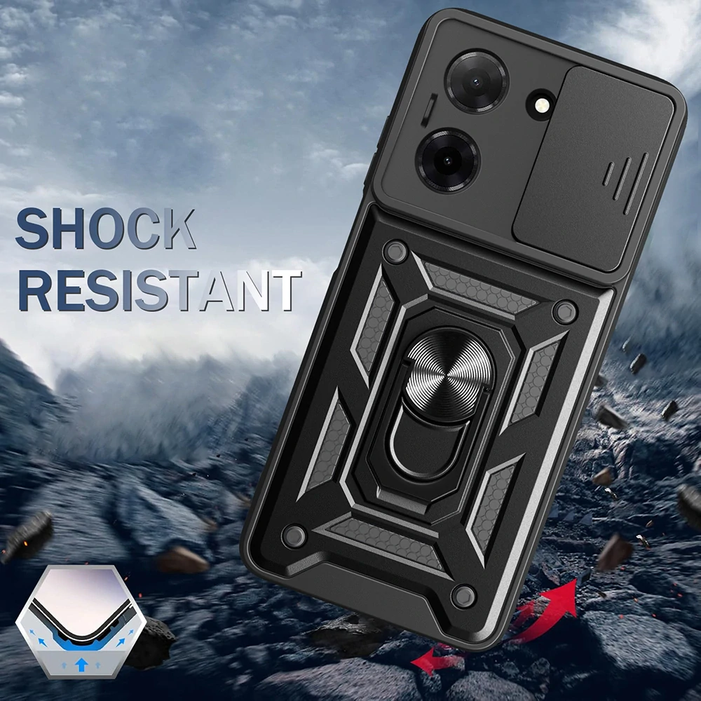 Kryt Honor X5c Plus Techsuit CamShield Pro černý