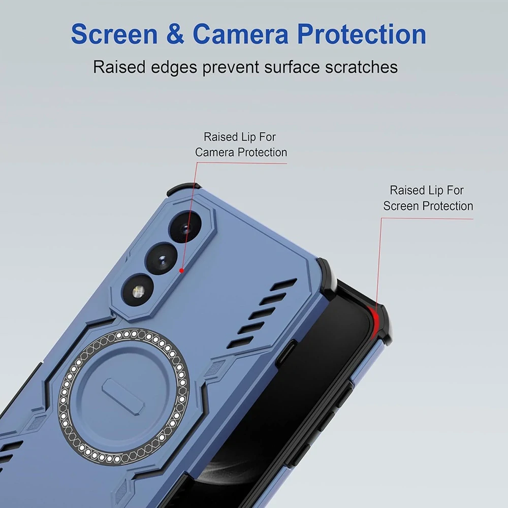 Kryt Xiaomi 15T Pro, ArmorMag modrý