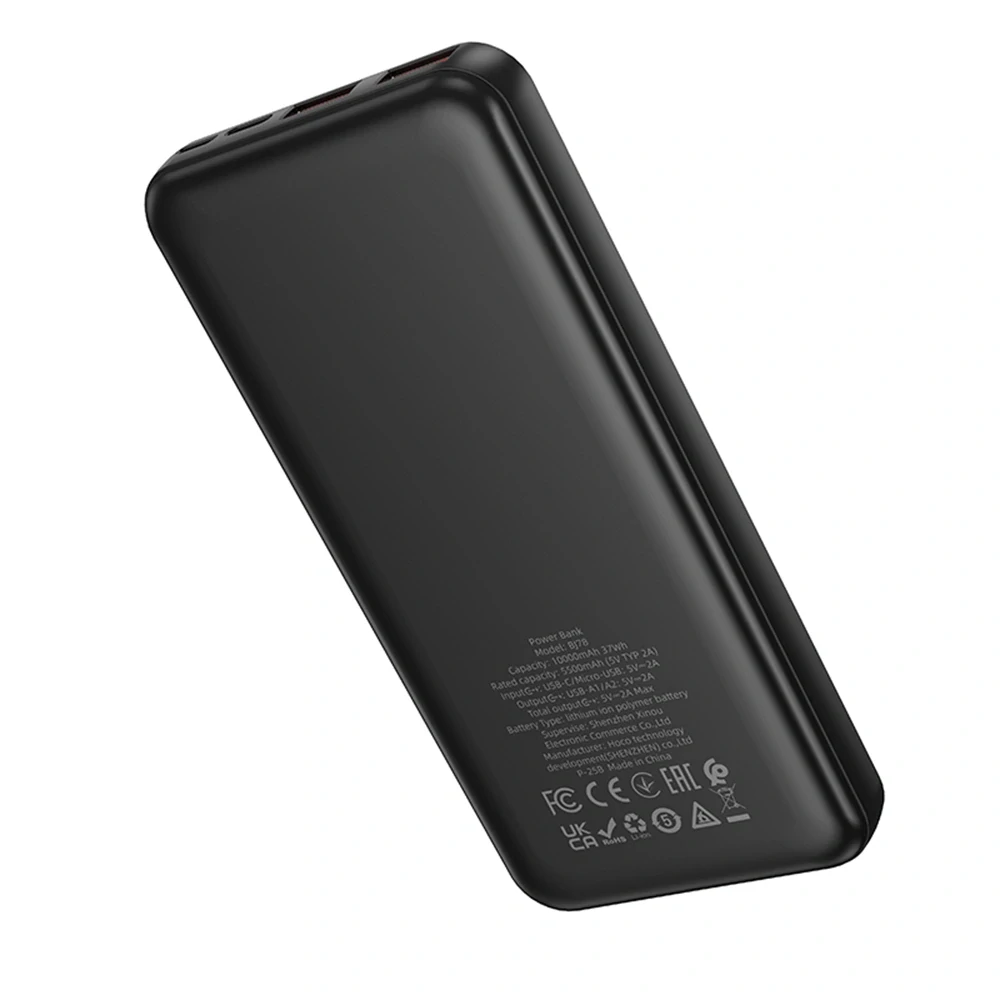 Powerbanka Borofone Clever Series (BJ78), 10000mAh, černá