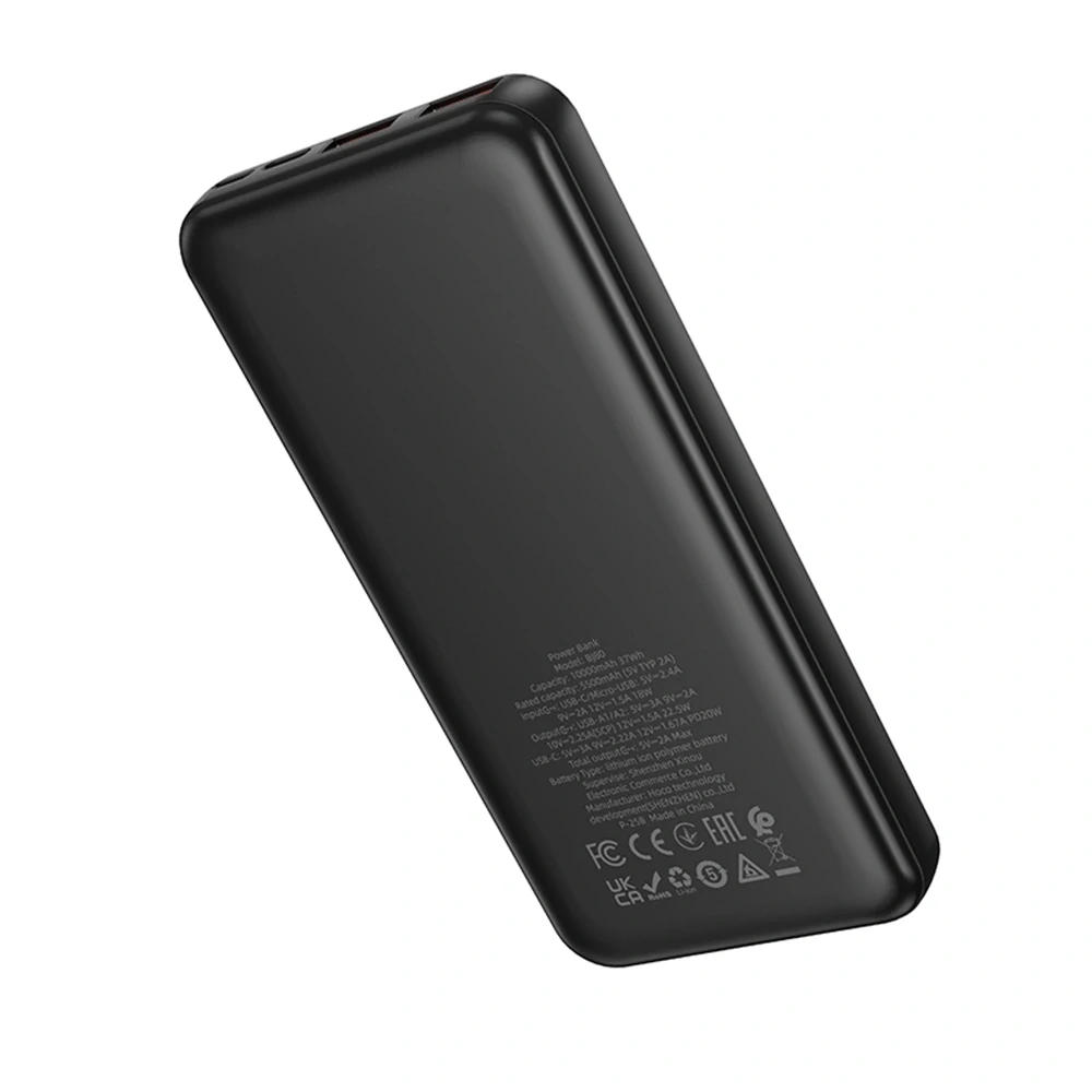 Powerbanka Borofone Clever Series (BJ80), 10000mAh, černá