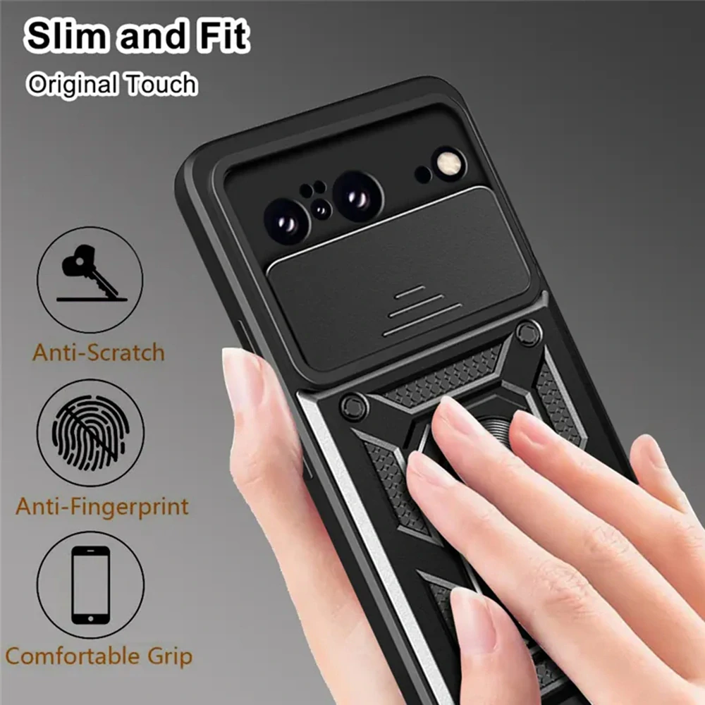 Kryt Google Pixel 8 Techsuit CamShield Pro black