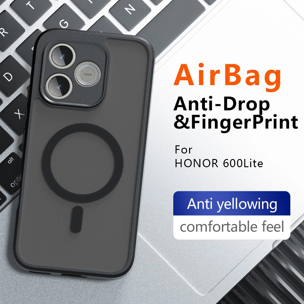 Kryt Honor 600 Smart, PureFrost MagSafe, černé