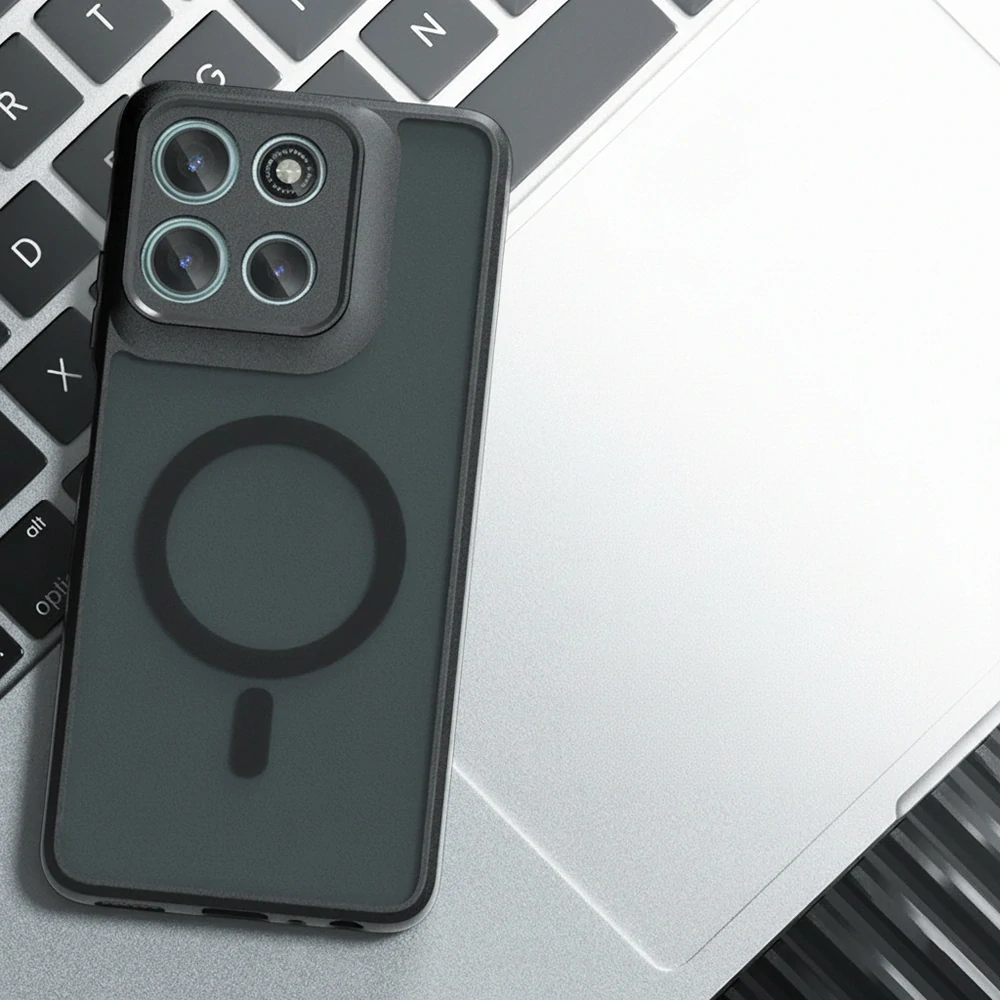 Kryt Motorola Moto G57 Power / G67 Power, PureFrost MagSafe, černé