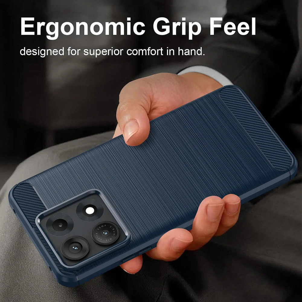 Kryt Motorola EDGE 70 Max Armored Carbon blue