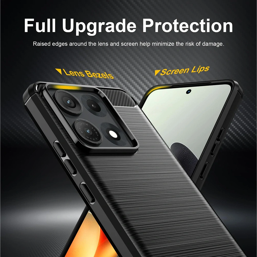 Kryt Motorola EDGE 70 Max, Armored Carbon černý