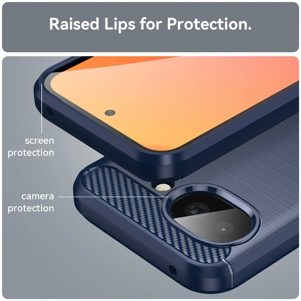 Kryt Google Pixel 10a Armored Carbon blue
