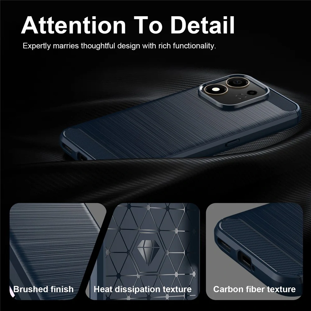 Kryt Honor 600 Smart, Armored Carbon blue