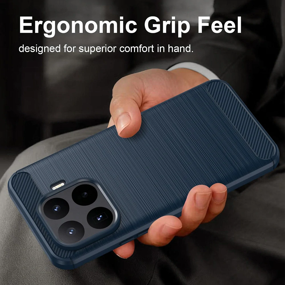 Kryt Xiaomi 17T Pro, Armored Carbon blue