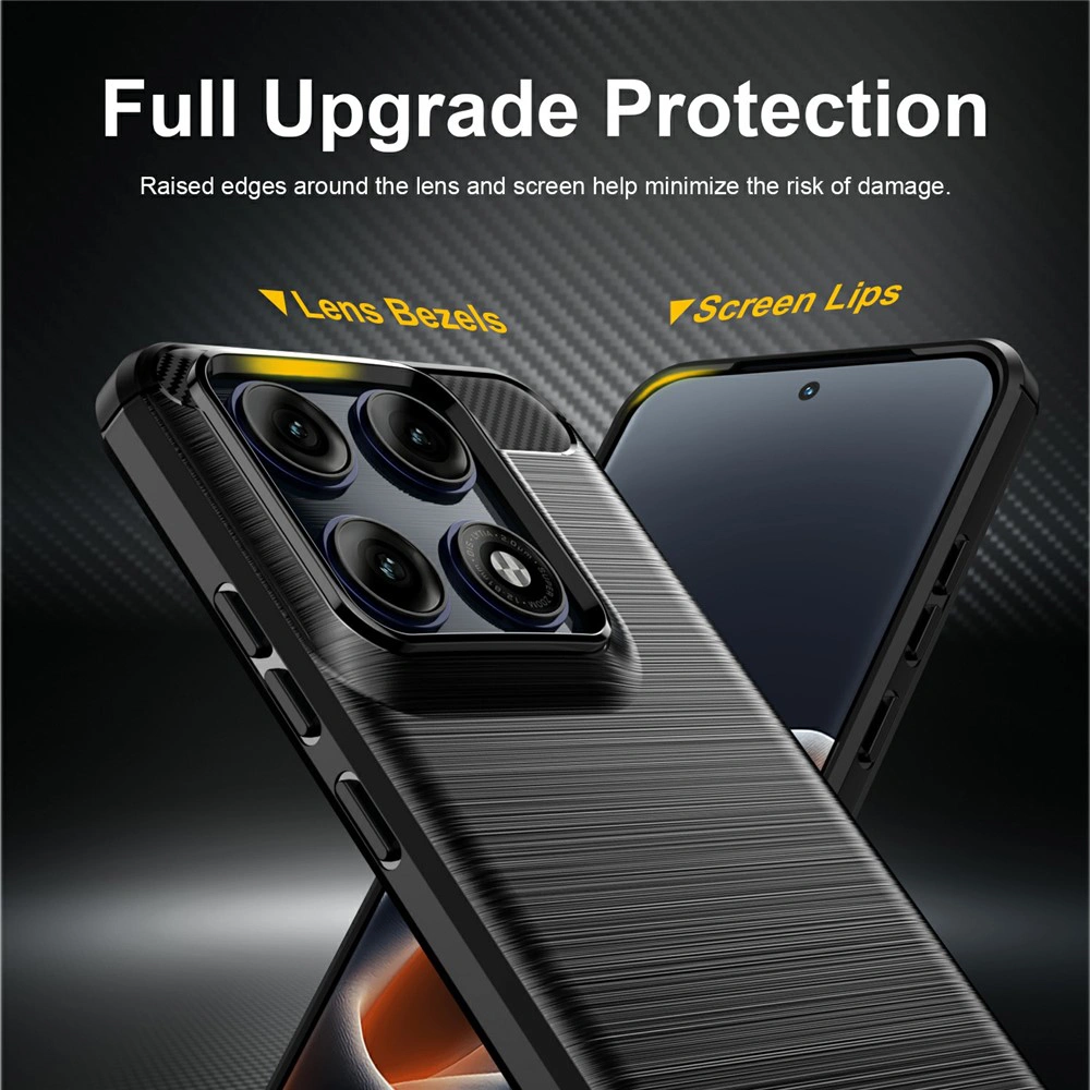 Kryt Motorola EDGE 70 Pro, Armored Carbon černý