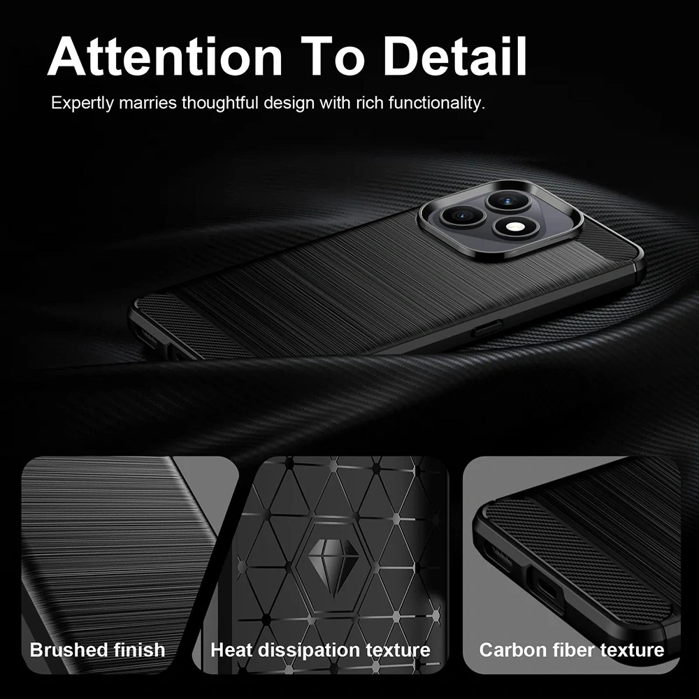 Kryt Honor X8d, Armored Carbon černý