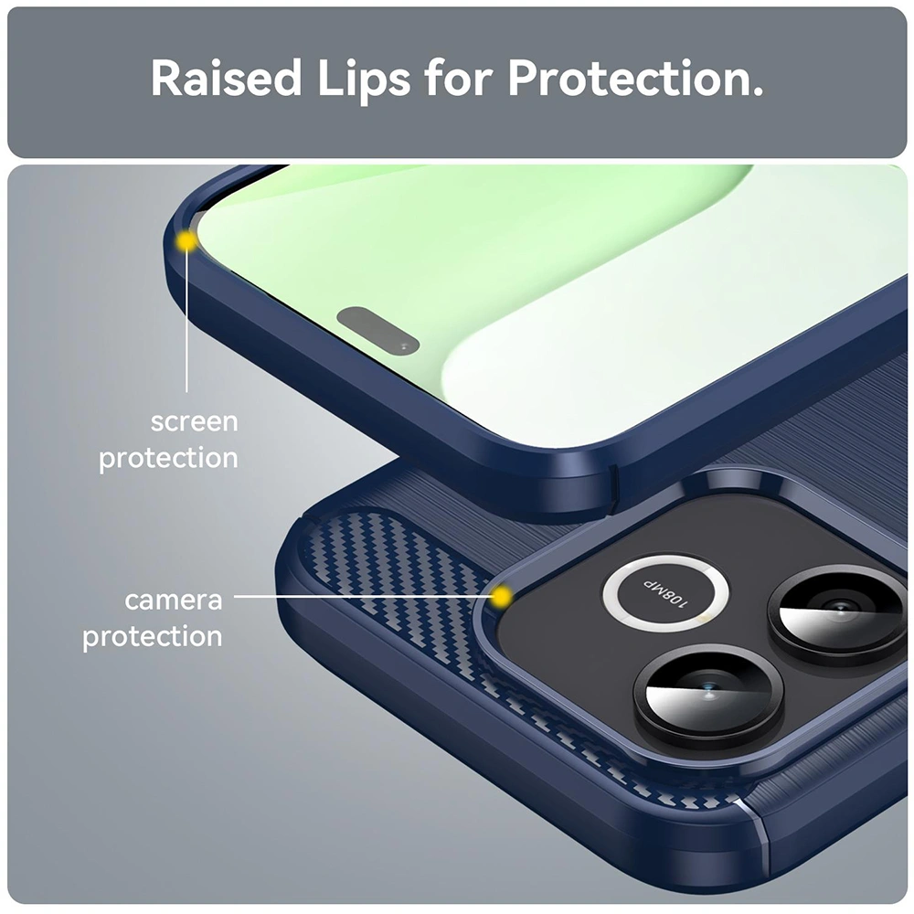 Kryt Honor 600 Lite, Armored Carbon blue