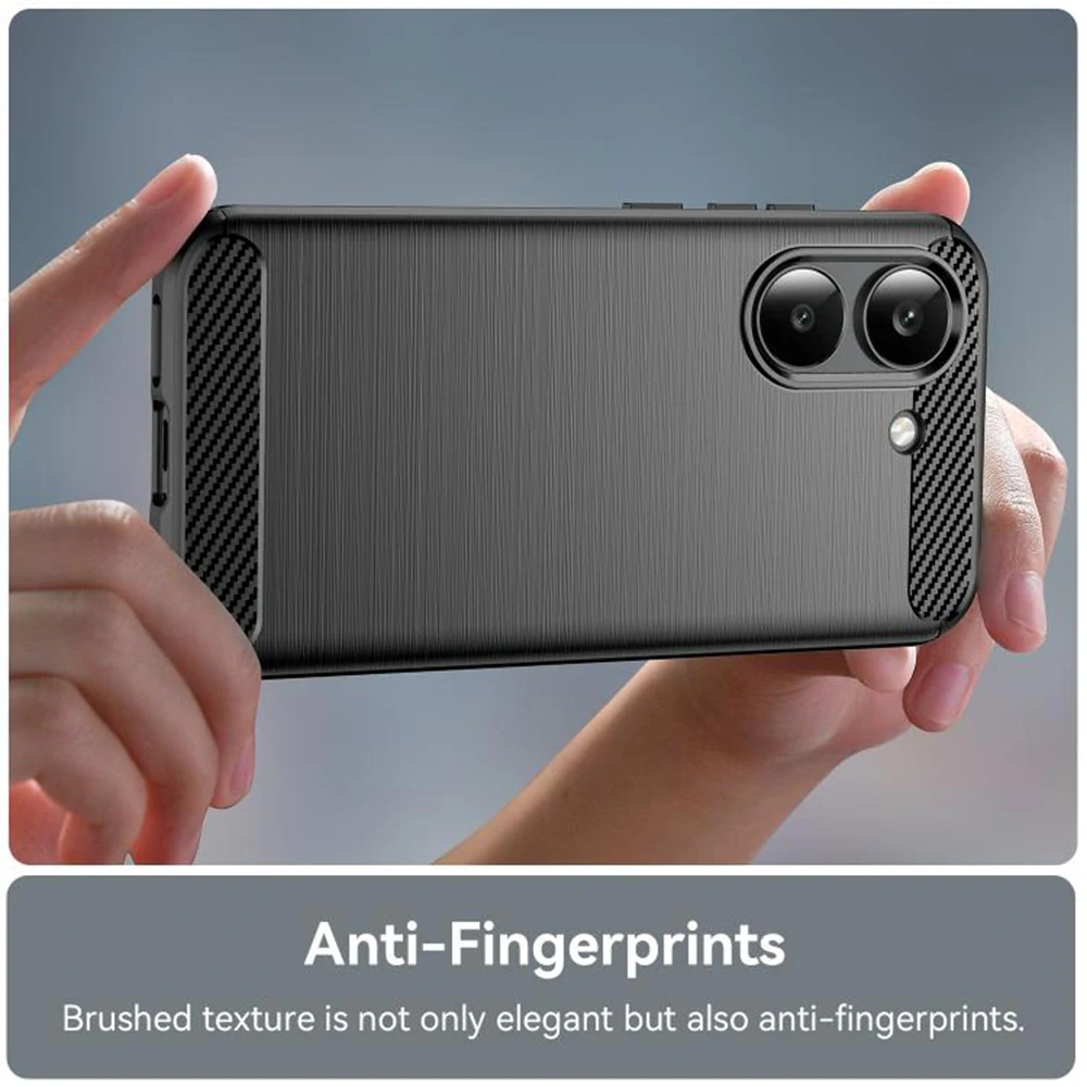 Kryt Xiaomi Poco X8 Pro, Armored Carbon černý