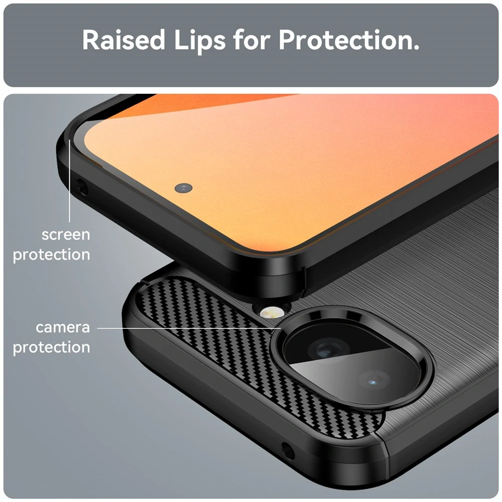 Kryt Google Pixel 10a, Armored Carbon černý