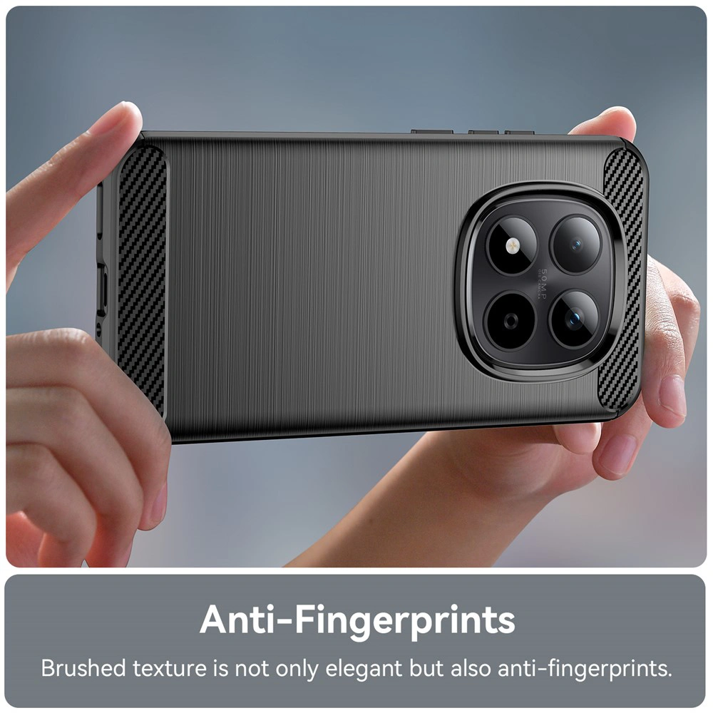 Kryt Xiaomi Redmi Note 15 4G/5G / Poco M8 5G, Armored Carbon černý