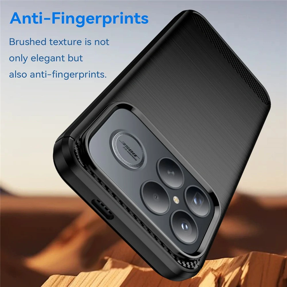 Kryt Xiaomi Poco F8 Ultra, Armored Carbon černý