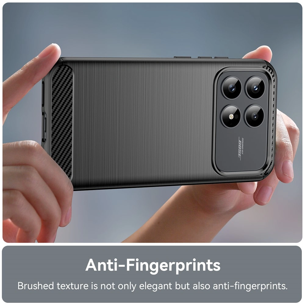 Kryt Xiaomi Poco F8 Pro, Armored Carbon černý
