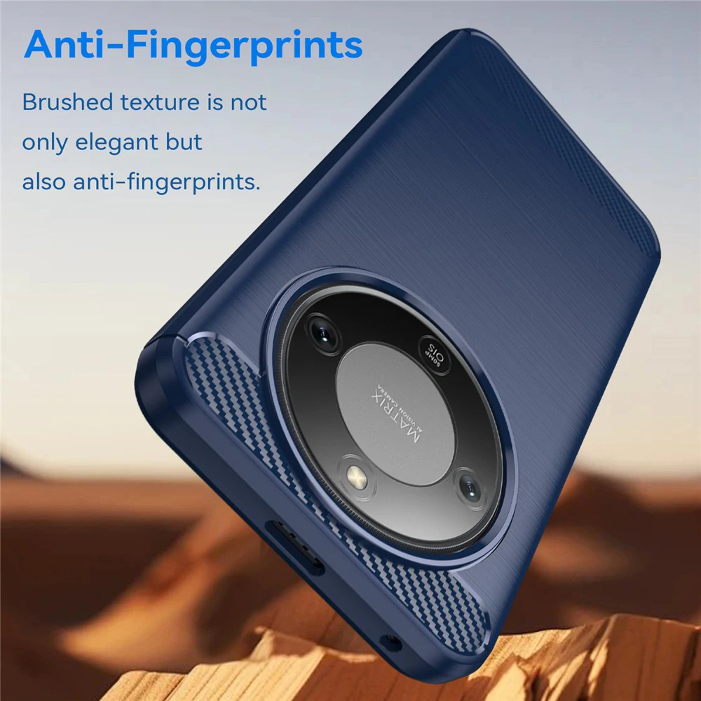 Kryt Honor Magic 8 Lite, Armored Carbon blue