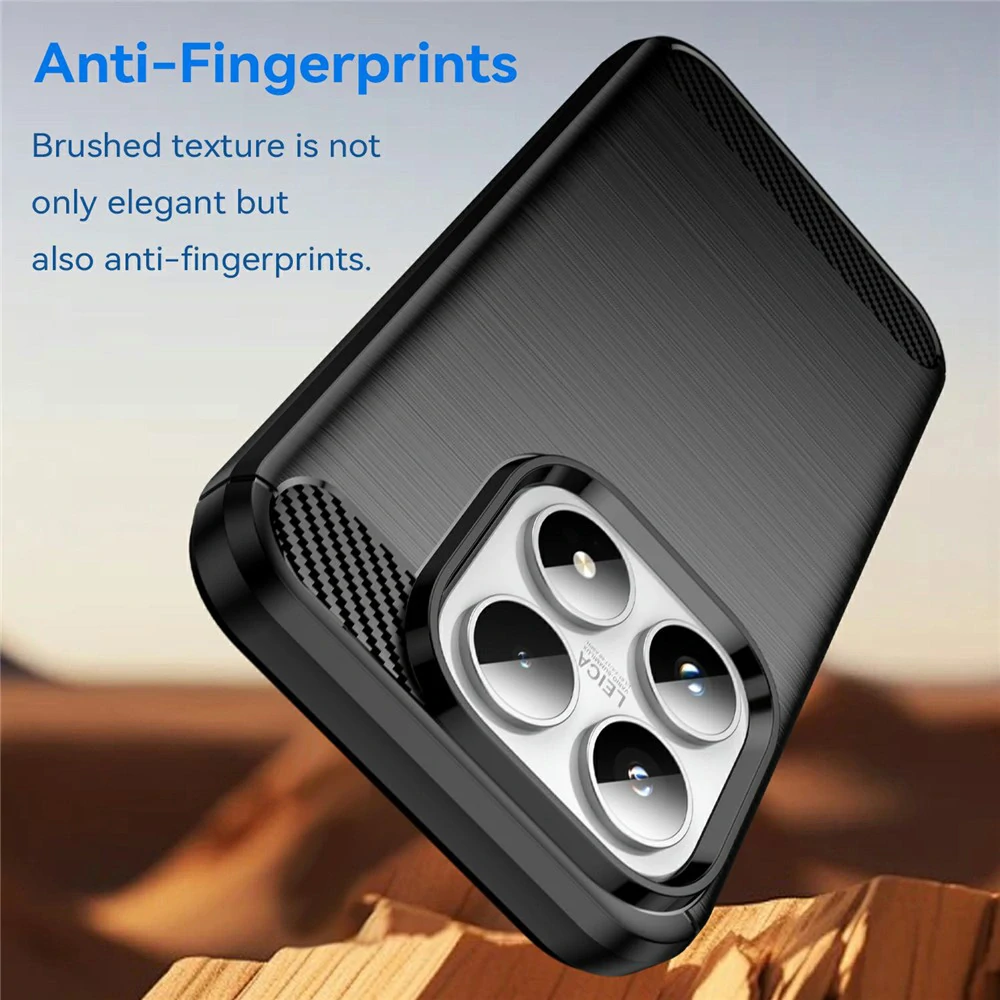Kryt Xiaomi 17, Armored Carbon černý