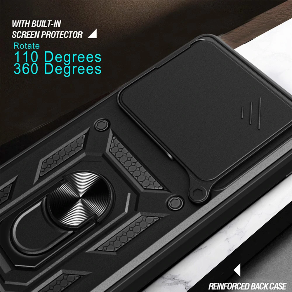 Kryt Motorola EDGE 70, Techsuit CamShield Pro modrý