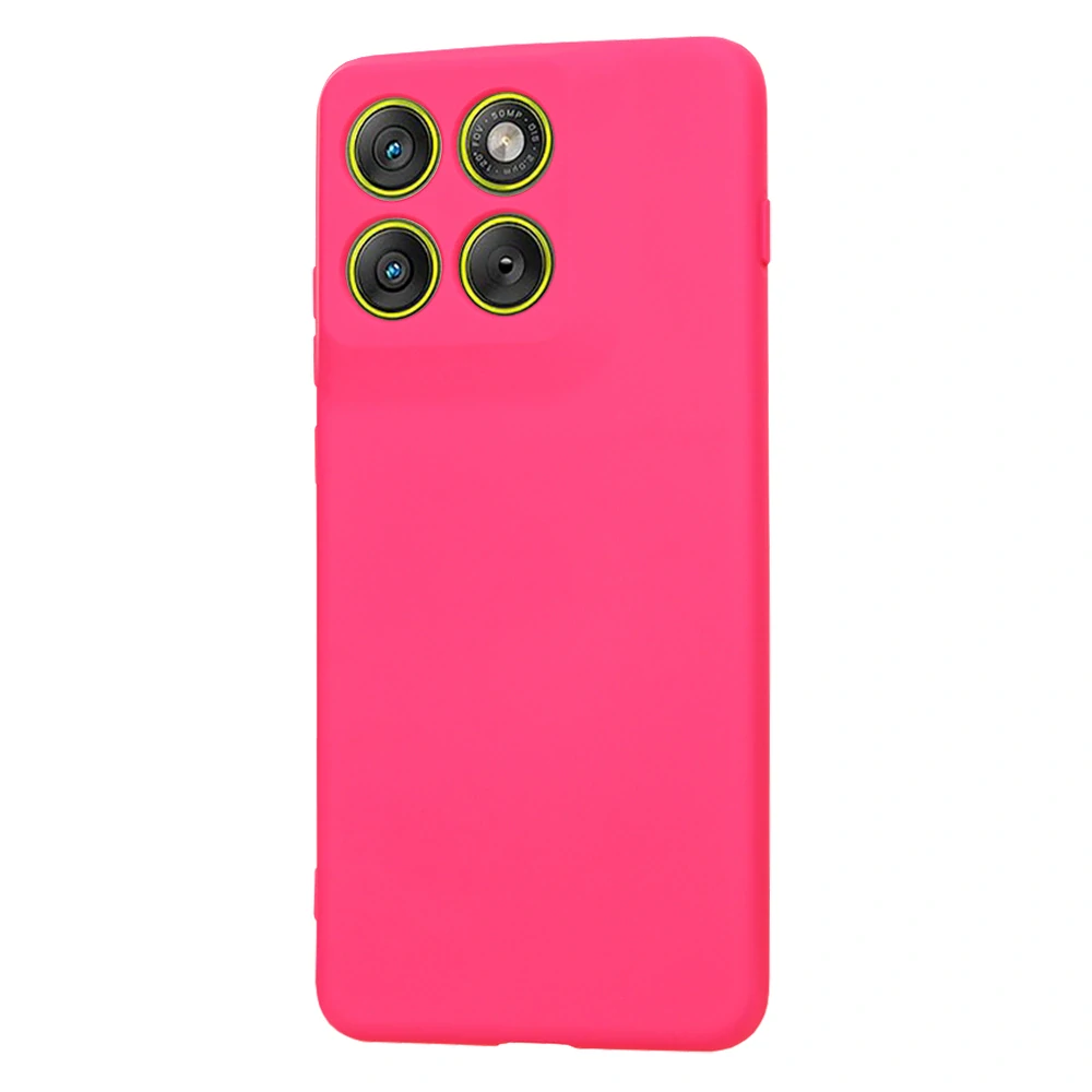 Kryt Motorola EDGE 70, SoftFlex - hot pink