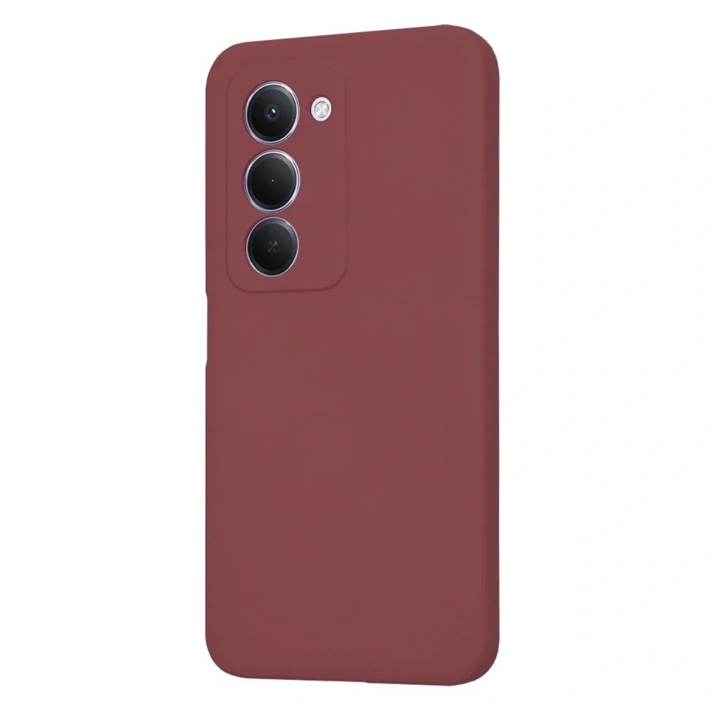 Kryt Xiaomi Redmi 15 4G/5G, Techsuit SoftFlex - plum red