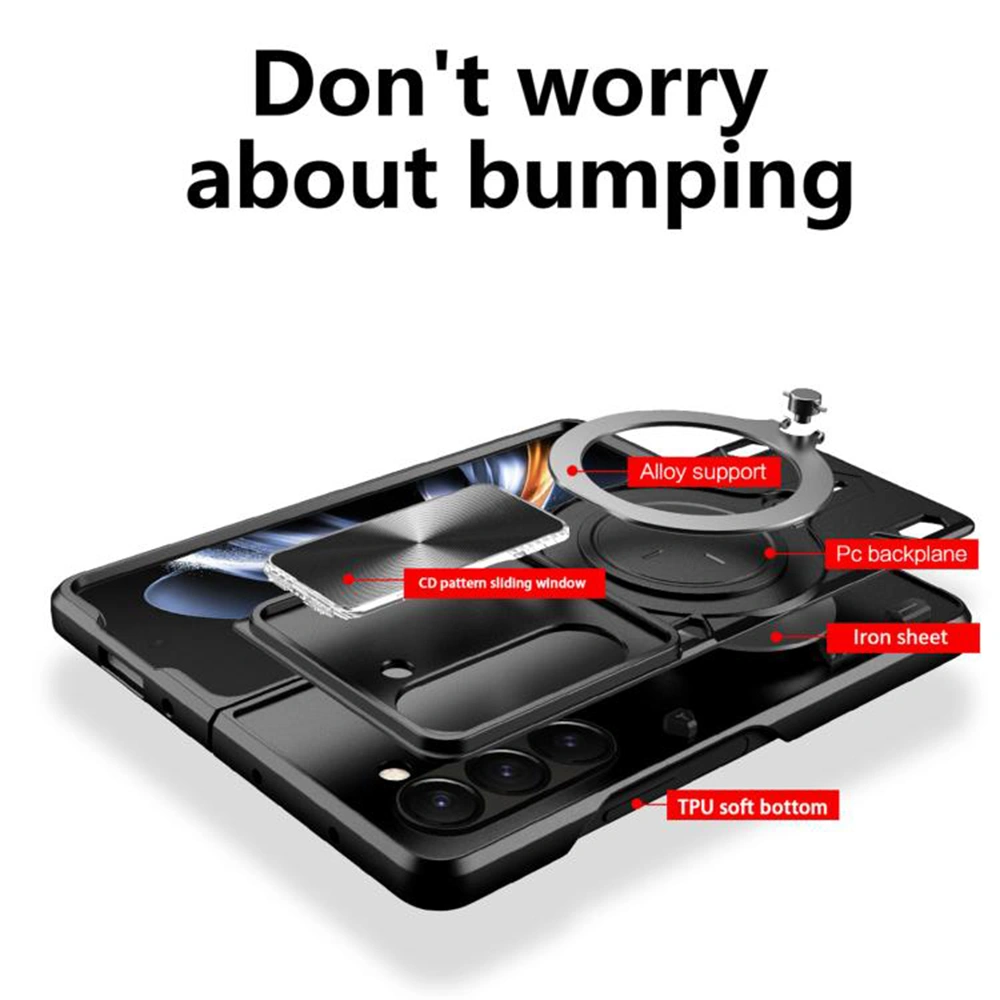 Kryt Samsung Galaxy Z Fold 7 / Z Fold 8 Ultra, Techsuit CamGuard Pro - fialový