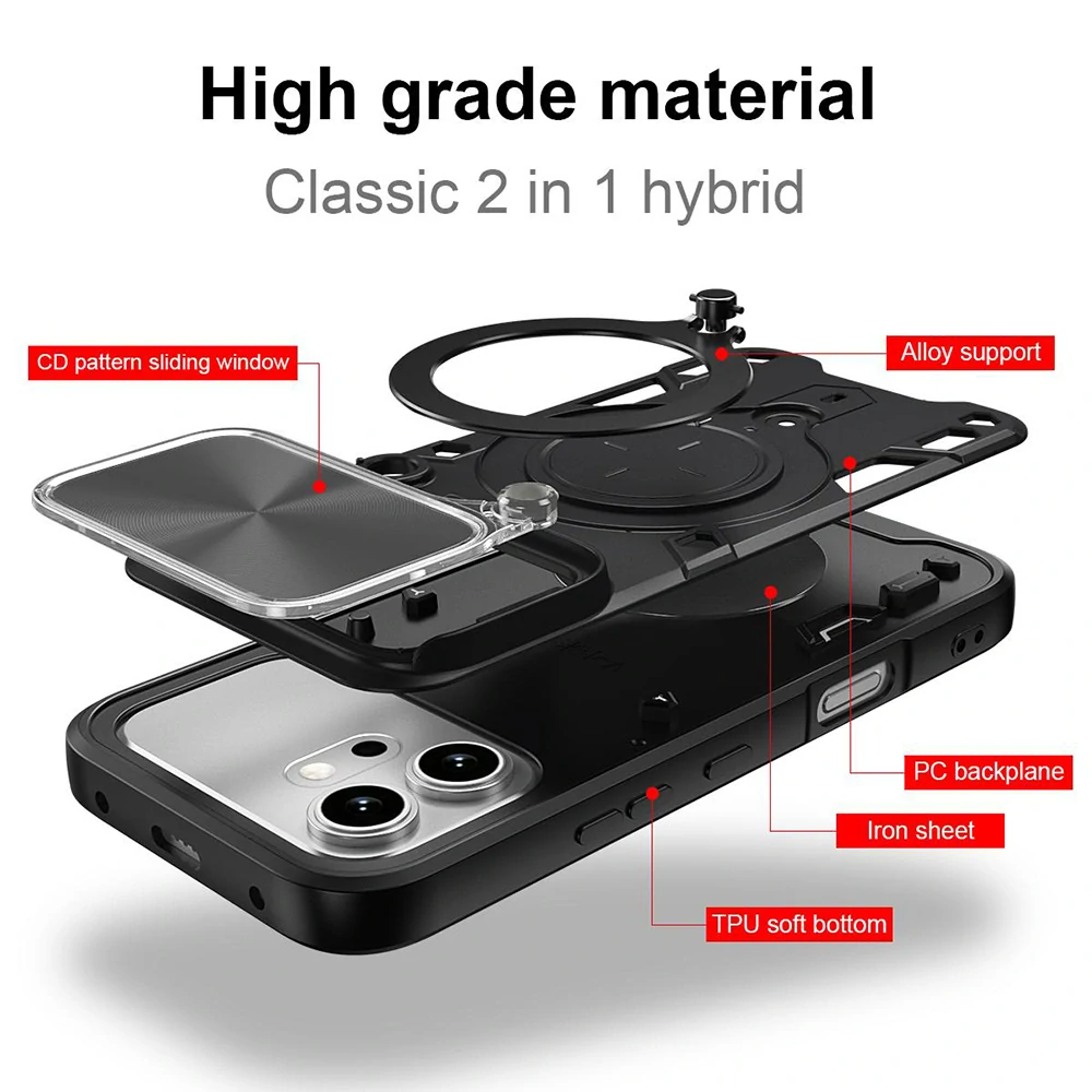 Kryt Honor 600 / 600 Pro, Techsuit CamGuard Pro - modrý