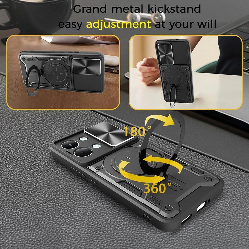 Kryt Xiaomi Poco X8 Pro Max, Techsuit CamGuard Pro, modrý