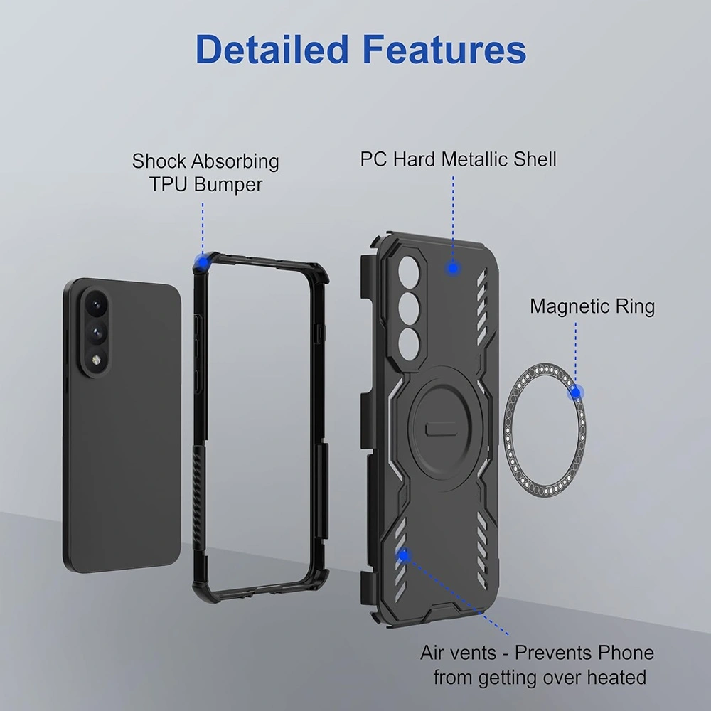 Kryt Xiaomi 15T Pro, ArmorMag černý