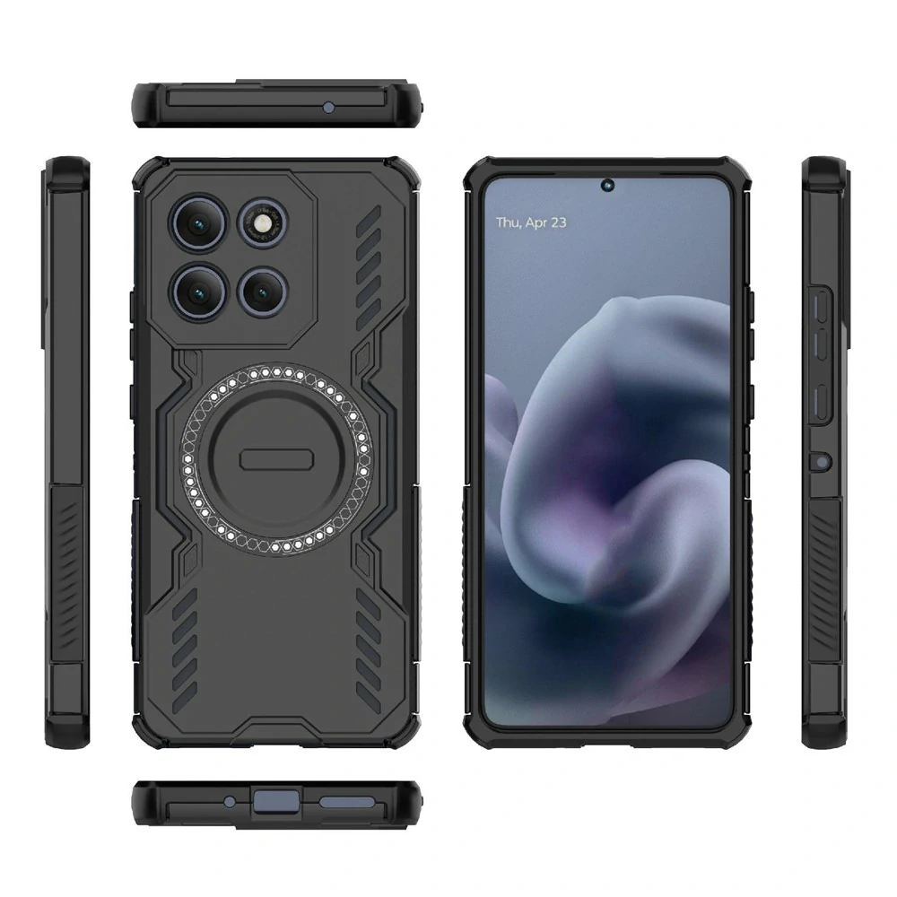 Kryt Motorola Moto G86 Power, ArmorMag černý