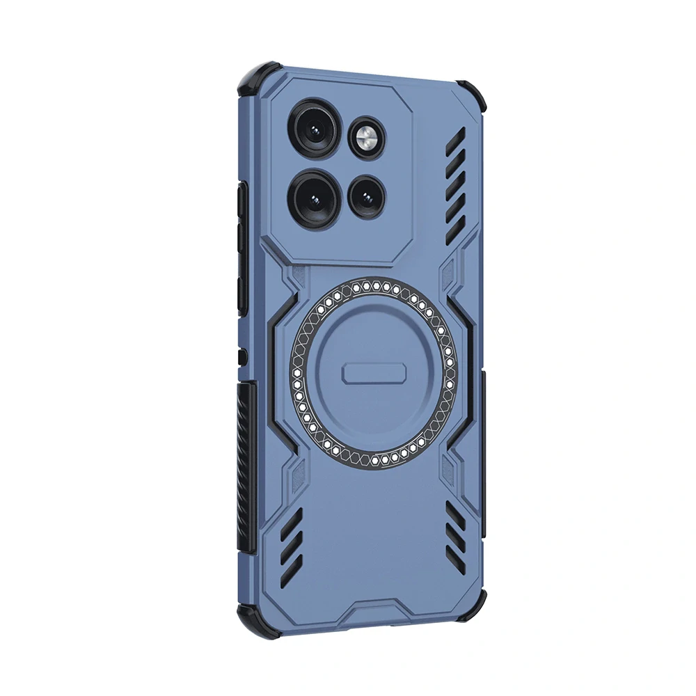Kryt Motorola EDGE 50 Neo / 60 Neo, ArmorMag modrý
