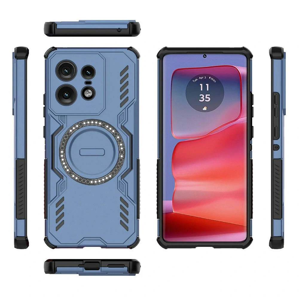 Kryt Motorola EDGE 50 Pro, ArmorMag modrý