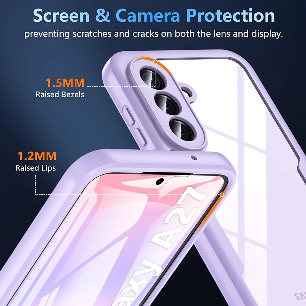 Pouzdro Samsung Galaxy A27 5G, ColorVerse 360 - růžové